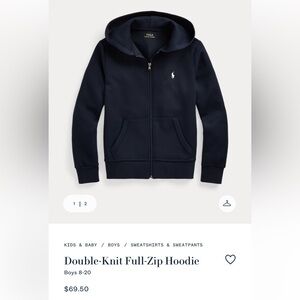 Polo Ralph Lauren Full Zip Hoodie